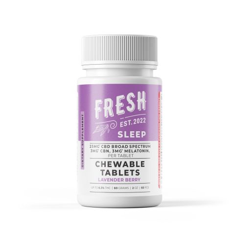 31mg CBD, CBN, Melatonin Tablets - Lavender Berry - Fresh - Thumbnail 3