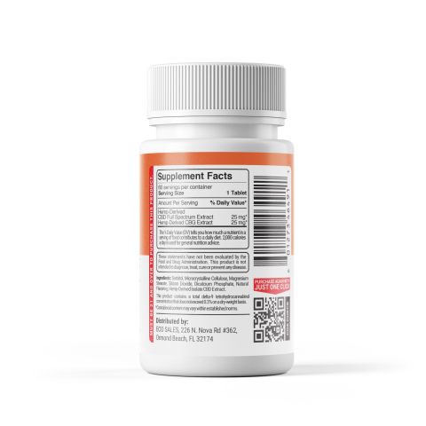 50mg Full Spectrum CBD & CBG Tablets - Tropical Punch - Fresh - Thumbnail 10