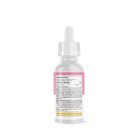 1,000mg Full Spectrum CBD Oil - Fresh - Thumbnail 8