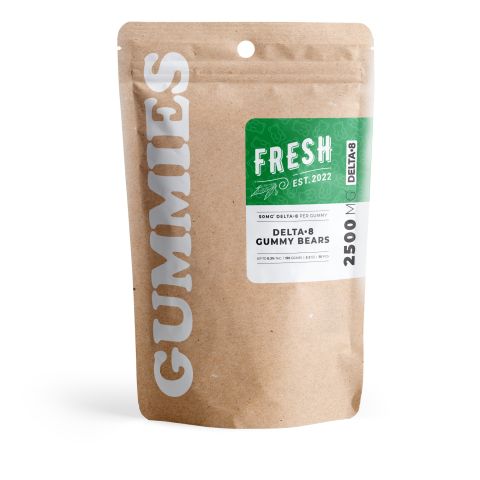 50mg Delta 8 Gummies - Gummy Bears - Fresh - Thumbnail 4