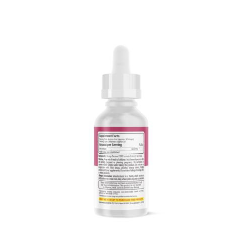 2,500mg CBD Isolate Oil - Fresh - Thumbnail 8