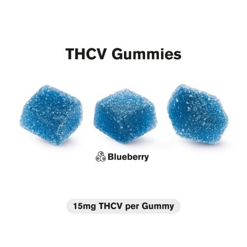 15mg THCV Gummies - Blueberry - Fresh - Thumbnail 4
