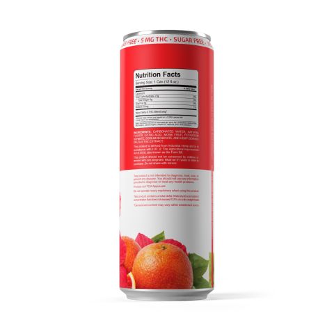 Fresh - Sparling Seltzer - 5MG D9 - Blood Orange Hibiscus - Thumbnail 7