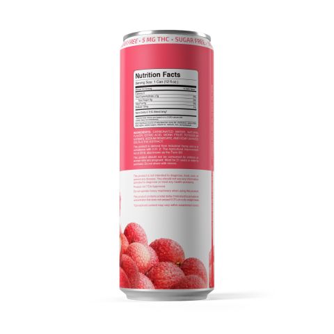 5mg Lychee Bloom THC Seltzer - Delta 9 - Fresh - Thumbnail 7