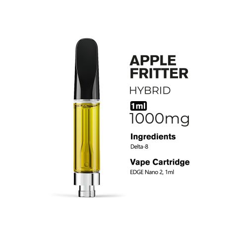 1000mg D8 Vape Cart - Apple Fritter - Hybrid - 1ml - Chill Plus - Thumbnail 3