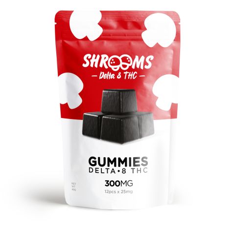 25mg D8, D9, Mushroom Blend Gummies - Shrooms - Thumbnail 2