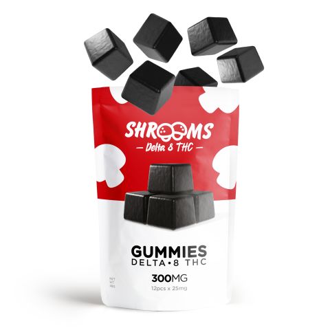 25mg D8, D9, Mushroom Blend Gummies - Shrooms - Thumbnail 3
