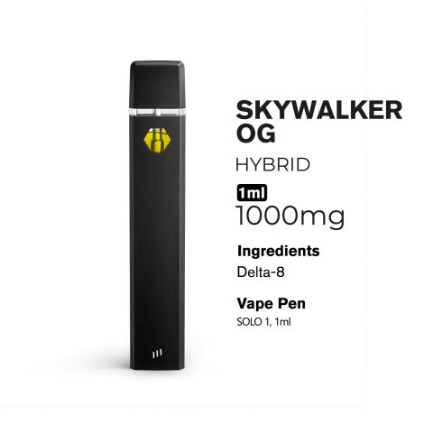 1000mg D8 Vape Pen - Skywalker OG - Hybrid - 1ml - Chill Plus - Thumbnail 3