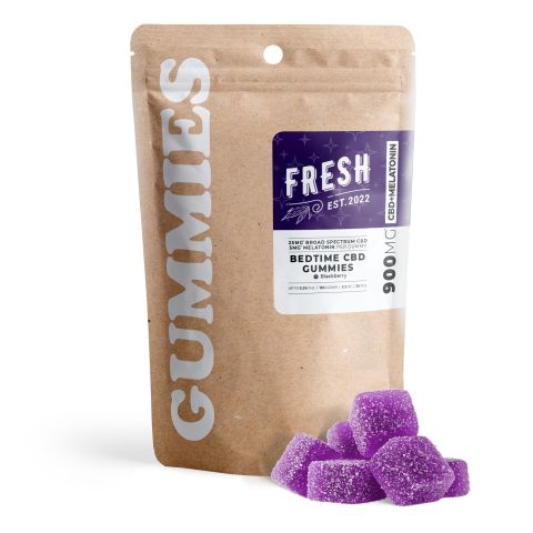 30mg Broad Spectrum CBD & Melatonin Gummies - Fresh - Thumbnail 2