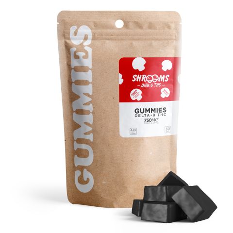 25mg D8 & Mushroom Blend Gummies - Shrooms - Thumbnail 2