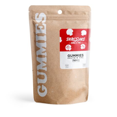 25mg D8 & Mushroom Blend Gummies - Shrooms - Thumbnail 3