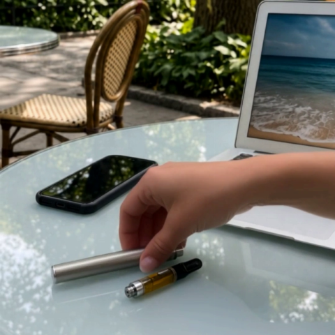 2000mg D8 Vape Cart - AK47 - Hybrid - 2ml - 10X - Video Thumbnail 1