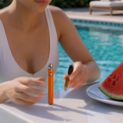 2000mg THCP, D8 Vape Cart - Sunset Sherbet - Indica - 2ml - Fresh - Video Thumbnail 1