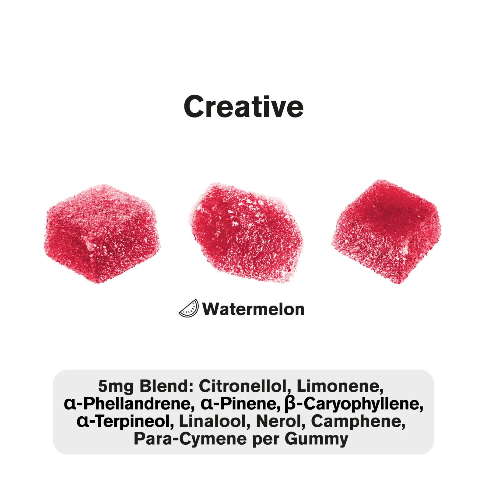 10mg Terpene Gummies - Watermelon - Terps Gummies