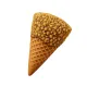 100mg Peanut Butter + Milk Chocolate Waffle Cones - D8 & THCP - Chill Plus