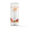 100mg Strawberry & Peach THC Seltzer - D9 Nano - Fresh